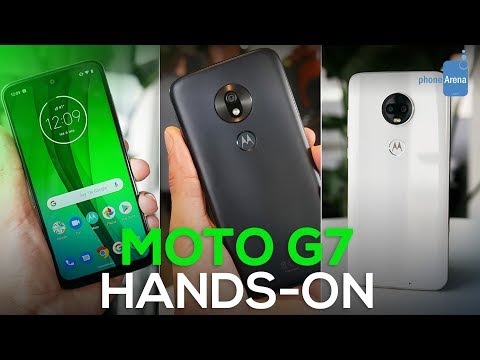 Moto G7, G7 Power, and G7 Play hands-on