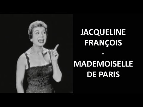 Mademoiselle de Paris - Jacqueline François - Live on The Ed Sullivan Show - with English Subtitles