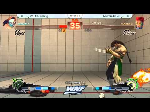 SSF4AE WL Chris King vs Micronuke Jr - WNF 1.5