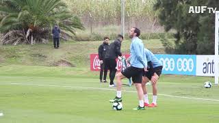 Entrenamiento del 30/5 en el complejo Celeste