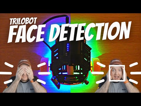 YouTube Thumbnail for Face detection Companion Bot, with Trilobot