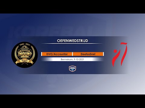 Oefenwedstrijd: DVO/Accountor - DeetosSnel