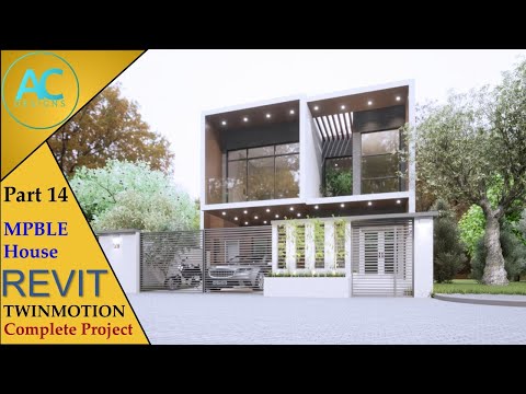 MPBLE House | Part 14 | Complete Step By Step Project | Revit and Twinmotion Tutorial