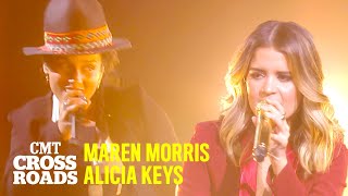 Maren Morris &amp; Alicia Keys &#39;Rich&#39; | CMT Crossroads