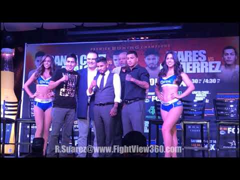 SANTA CRUZ VS AVALOS * MARES VS GUTIERREZ FACE OFF PBC ON FOX 10/14/17