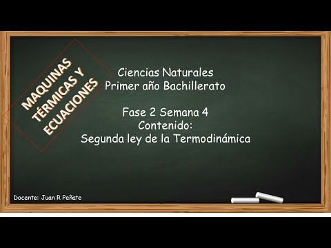 PRIMER AÑO F2 S4 SEGUNDA LEY DE LA TERMODINÁMICA 3