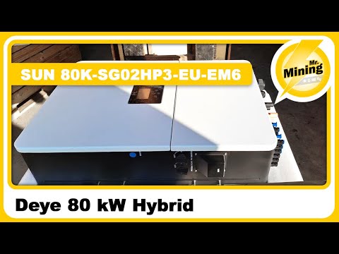 80 кВт гібрид Deye SUN-80K-SG02HP3-EU-EM6 — наступний game changer