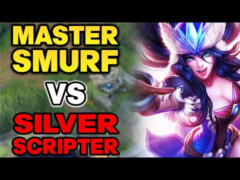 We faced our first scripter - Sivir ADC Iron to Master #32