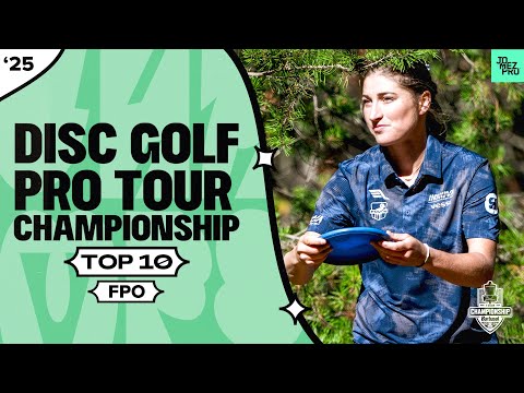 Top 10 FPO Shots from the 2025 DGPT Championship | Jomez Disc Golf
