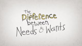 Needs versus wants - GetWise | ASB