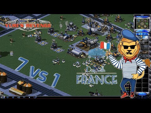 Red Alert 2 - Killing 7 Brutal AI in 11 Minutes