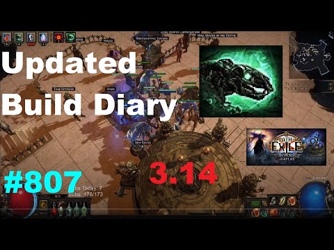 [Path of Exile] Updated Carrion Golem Build Diary - 807