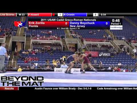 Cadet Greco 91 - Dan Boychuck (NJ) vs. Erik Zorilla (FL)