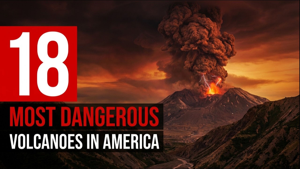 America's Most Dangerous Volcanoes: The Definitive 18