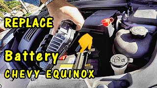 How to Replace a Battery 2010 to 2017 Chevrolet Equinox