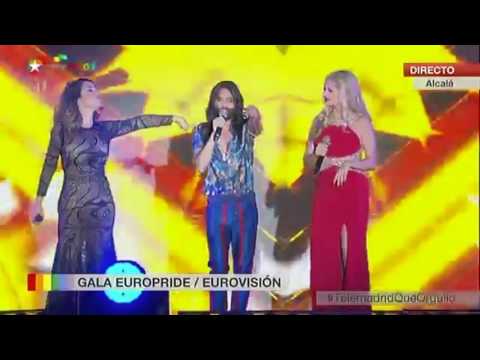 Ruth Lorenzo - I Will Survive ft. Conchita Wurst, Suzy  (Madrid World Gay Pride 2017)