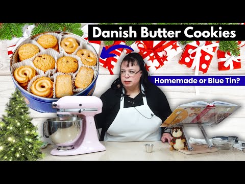 Can Homemade Danish Butter Cookies Beat the Famous Blue Tin? 🎄🍪