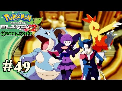 POKÉMON BLANCO 2 GRASSLOCKE - EP. 49 - LIGA POKEMON PARTE 1