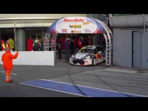 valentino rossi finale master show 2013 monza rally VS dani sordo