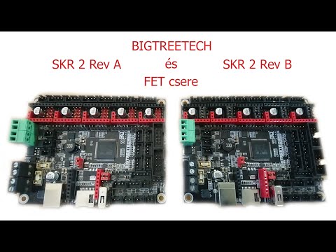 BIGTREETECH SKR 2 Rev A and Rev B FET
