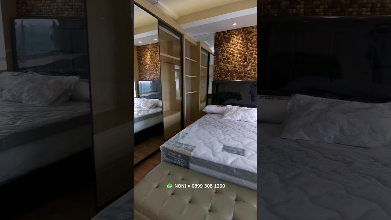 APARTEMEN VASANTA INNOPARK FULL FURNISHED 1BR, LANTAI SEDANG, SIAP HUNI