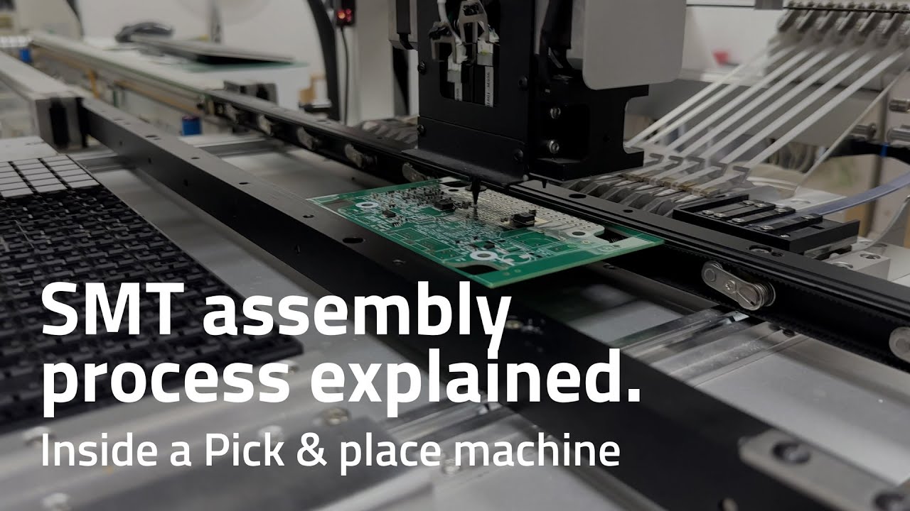 How are PCBs manufactured? Watch our SMT line in action.