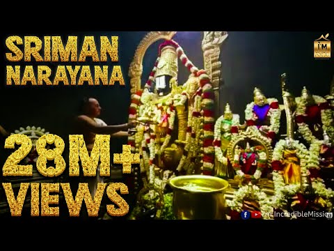 #Sriman_Narayana | Devotional 4K Video Song | Feat. Nithyasree Mahadevan
