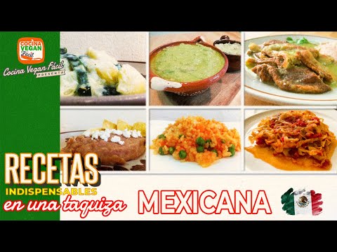 Guisos básicos para taquiza mexicana - Cocina Vegan Fácil