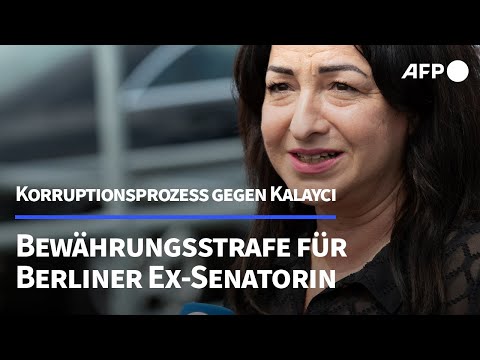 Bewährungsstrafe für Berliner Ex-Senatorin Kalayci in Korruptionsprozess | AFP