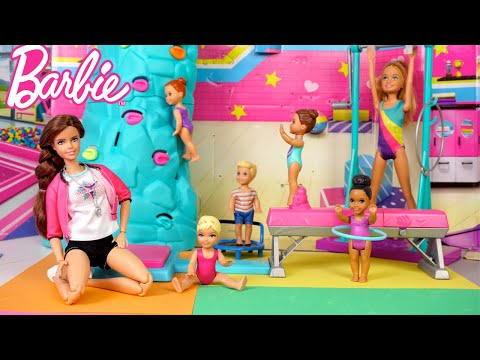 Barbie & Ken Family First Gymnastics Class Morning Routine - Titi Toys