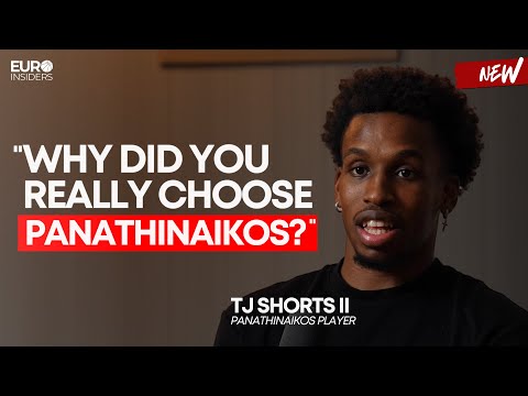 TJ SHORTS: "This is WHAT I HAVE TO DO to fit into Panathinaikos and ATAMAN's System!"