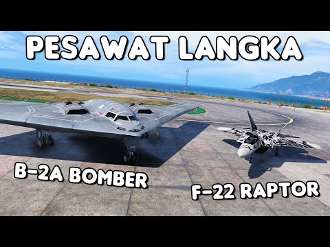 5 PESAWAT TERKEREN DAN LANGKA DI GTA 5 - GTA 5 MOD