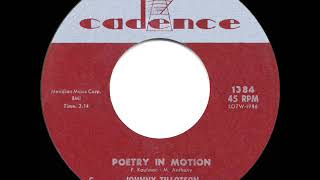 1960 HITS ARCHIVE: Poetry In Motion - Johnny Tillotson (a #2 record)