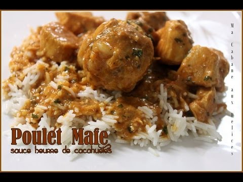Mafe poulet, recette africaine / Senegal recipe
