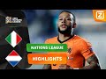 EEN STRIJDLUSTIG NEDERLANDS ELFTAL! ⚔️ | Italië vs Nederland | Nations League 2020/21 | Samenvatting