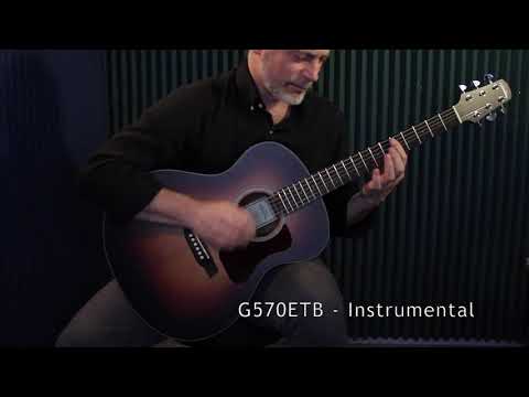 Пример звучания электроакустической гитары Walden G570ETB