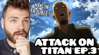 EREN FAILED?! | ATTACK ON TITAN EPISODE 3 | Non Anime Fan! | REACTION