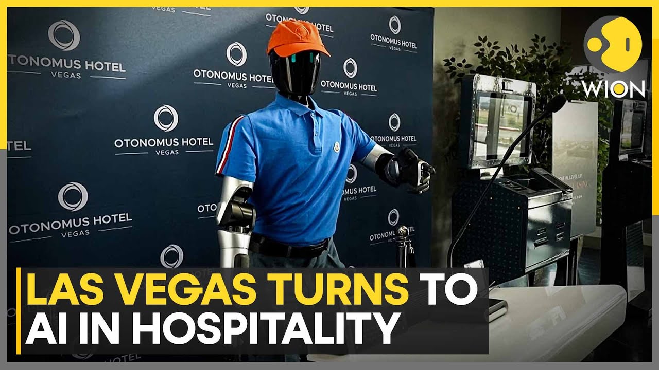 Is This Humanoid Robot the Future of Hospitality in Las Vegas? | WION