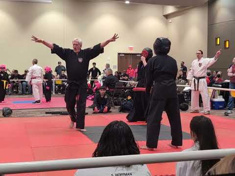 Saboten Kenjutsu students competing at Grand Nationals