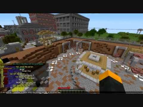Minecraft Hunger Games-w/Mitch! Game 1-The Server trolls Me,It's Hatin'