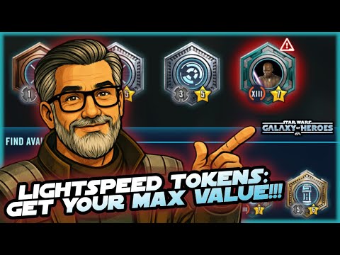 How To Maximize Your Lightspeed Token Value in Star Wars Galaxy of Heroes!!!