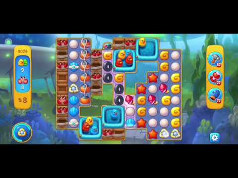 Fishdom 9024 Super Hard Level - NO 💣🧨💥