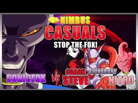 [#DBFZ] #Sonicfox in tryhard mode?! Ft. Nitro and Coach Steve