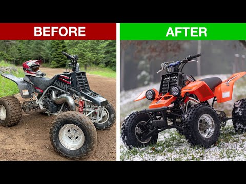 $500 Banshee Full Restoration Timelapse - We Are Giving It Away!