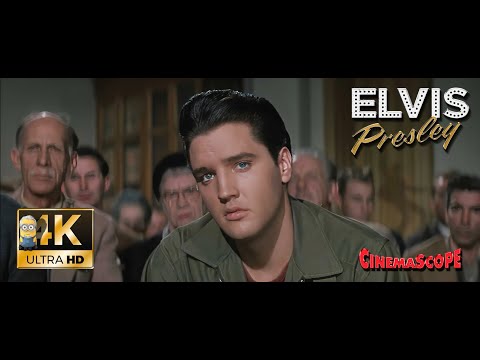 Elvis Presley  AI 4K Enhanced ⭐UHD⭐ - 🌹 Wild in The Country 🌹 1961
