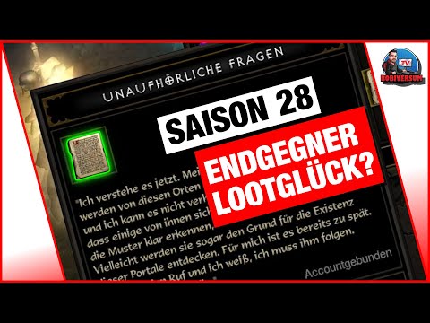 Diablo 3 - Saison 28 - Ist DAS der Endgegner in Saison 28..?? Neverending Questions
