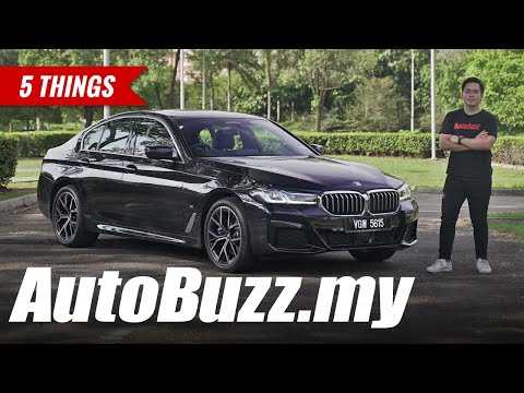 2021 BMW 530i M Sport G30 facelift, 5 Things - AutoBuzz