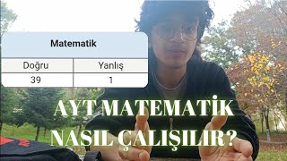YKS 1632.'sinden AYT MATEMATİK İÇİN TAVSİYELER.
