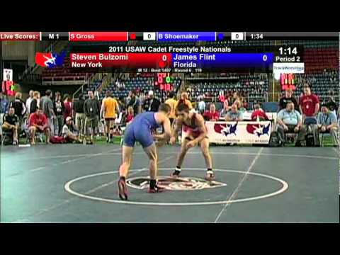 Cadet Freestyle 119 - Steven Bulzomi (NY) vs. James Flint (FL)