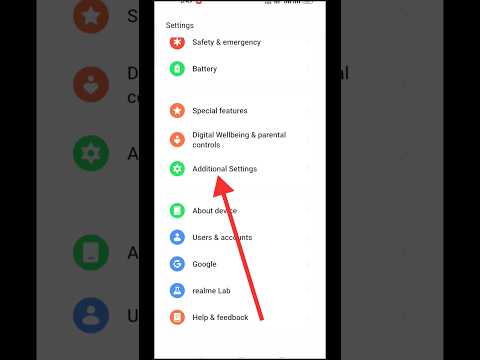 How to On High-Contrast Text In Realme Phone #shorts #youtubeshorts #mobile